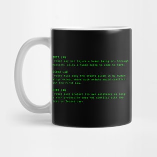 Three Laws of Robotics Mug